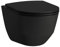 LAUFEN PRO Wand-Tiefspül-WC, spülrandlos, 360x530mm, verdeckte Befestigung, H8209667160001, Farbe: Schwarz Matt