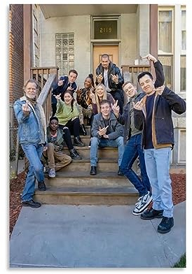 Shameless Star Foto-Leinwand-Poster, dekoratives Gemälde, Leinwand-Wandposter und Kunstdruck, modernes Familienschlafzimmer-Dekor-Poster, 20 x 30 cm