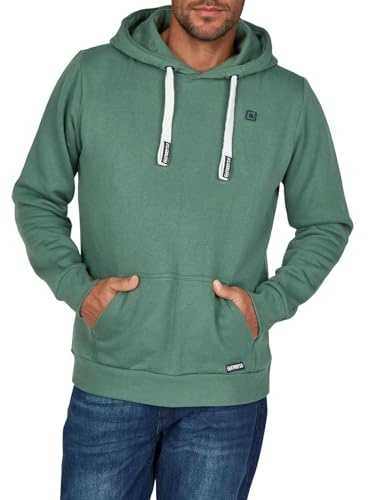 riverso Hoodie Herren Regular Fit RIVLinus Kapuzenpullover Pullover Sweatshirt Streetwear Grau Braun Grün Rot Blau Schwarz S M L XL 2XL 3XL 4XL 5XL