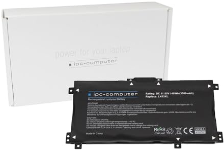 IPC-Computer Akku kompatibel zu HP Pavilion x360 15-cr0300, 15-cr0200, Envy x360 15-cn1000, 17t-ae100 CTO - TPN-W127 mit 40Wh