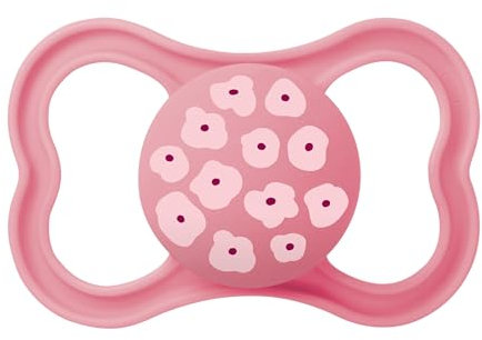 MAM Ciuccio, in Silicone con Custodia Porta Succhietto, 16+ mesi, Fucsia