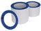 KKMSEALS Dichtungsringe Set Sanitär - Wasserhahn Dichtung 1” - Flachdichtung Gummi - Dichtungen aus Mineralfaser und NBR-Kautschuk - Dichtungsring Blaue - Dichtungsset (25 Stück, 44x32x2mm)