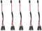 Fegtrty 5 Teile/Los RC Servo Y VerläNgerungskabel Kabel Anschlusskabel für JR Futaba RC Servo RC Flugzeug Hubschrauber Auto DIY, 15 cm