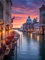 Venedig Malen Nach Zahlen Erwachsene, Shuicheng Malen Nach Zahlen Klein 20x30cm, DIY Handgemalt Ölgemälde Kit für Anfänger Bastelset Erwachsene, Acrylfarben Set Wand Deko Bilder Ohne Rahmen, Geschenk