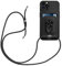 KK KENIK for iPhone 11 Pro Lanyard Case with Card,Ring Holder,iPhone 11 Pro Liquid Silicone Slim Fit Shockproof Protective Wallet Case with Adjustable Neck Strap Lanyard Case (Black)