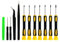 Schraubendreher Set T3, T4, T5, T6, T7, T8 und T10, Präzisions Magnet Schraubendreher für PS5, PS4, PS3, Xbox One, Xbox 360 Controller