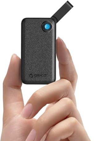 ORICO SSD Esterno 2TB, Hard Disk Esterno SSD fino a 2000 MB/s, USB 3.2 Gen 2x2 SSD Portatile con Cavo USB C 2 in 1, Compatibilità con Smartphone, PS5, Xbox, Laptop, MacBook/Pro/Air - B20