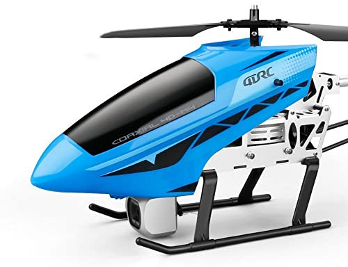 ZGDHWCR RC Plane 28-inch Large Remote Control Helicopter With Camera Alloy Fall ResistantRc Airplane 2.4Ghz Electric RC Aircraft Drone Toy For Beginners Kids Adults Toy Gifts