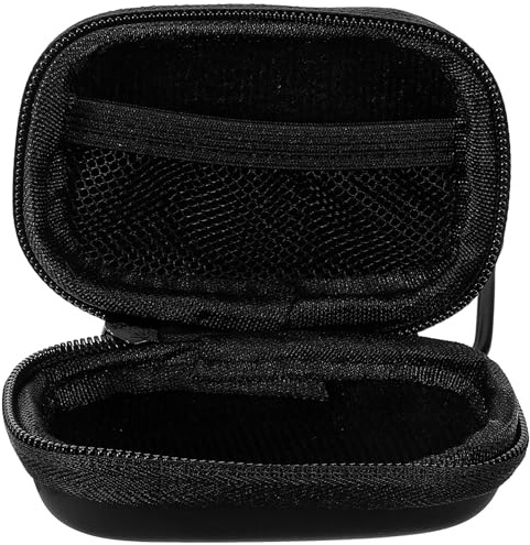 minkissy Tragbare Eva Aufbewahrungstasche Für Fingerspitzen- Mit Reißverschluss Wasserdicht Und Stoßfest 4.1X4.1X4.1 Zoll Mit Haken