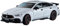 RYUEXING for 1/24 900 AMG GT63 Legierung Sportwagen Simulation Auto Spielzeug Modell Türöffnung Sound Und Licht Lenkung Stoßdämpfung Auto Sammlung Ornamente(White)