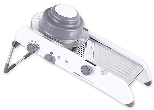 Mandoline Slicer for Kitchen, Adjustable Mandoline Vegetable Cutter Stainless Steel Food Grater Shredders Vegetable Chopper for Onion Tomato French Fry