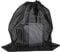 Pump Barrier Bag with Drawstring Pond Pump Filter Bag Fish Pond Filter Mesh Bag 23.6×23.6, Black