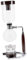 Gralara Siphon -Kaffeemaschine Glasplatte für Büro Home Caféliebhaber Geschenk, 500 Ml