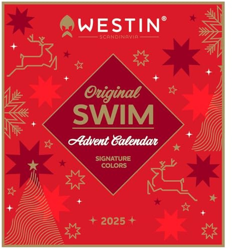 Westin 2025 Swim Advent Calendar 50x45,5x4,5cm - Adventskalender, Angelkalender, Weihnachtskalender