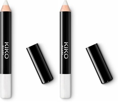 KIKO Milano Smart Fusion Creamy Lip Crayon 01 | Konturenstift Für Unterwegs (Packung mit 2)