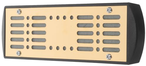 BATHVEVE Befeuchtungsbox mit Schwamm zur Feuchtigkeitskontrolle Wiederverwendbare Humidor Befeuchter aus Abs und Edelstahl für Zigarren für Zigarrenliebhaber