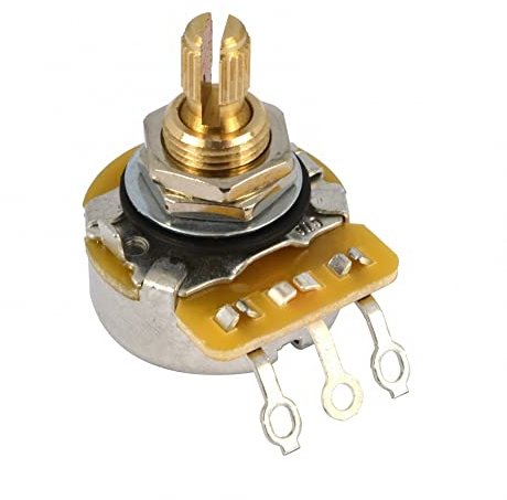 CTS Guitar Pot, 550k Split Shaft Pot Premium 450 Series with 9% Tolerance
