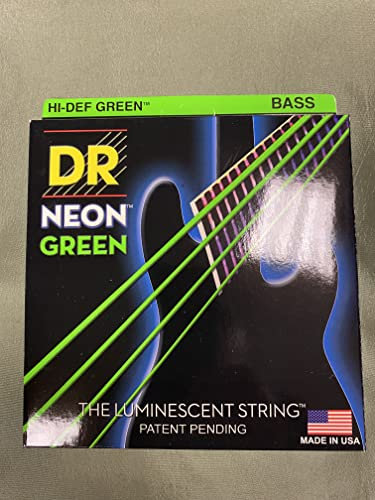 DR nEON hI-dEF nGB 40 gREEN 40–100 réglette à 4 cordes-cordes-bass
