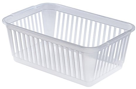 Whitefurze Handy Basket, Plastic, Natural, 30 cm