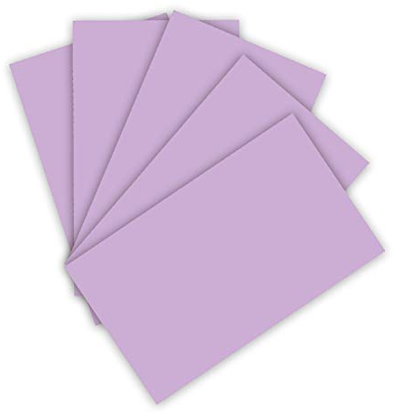 folia 6122/4/31 - Tonkarton 220 g/m², Bastelkarton in lila, DIN A4, 100 Blatt, als Grundlage für zahlreiche Bastelarbeiten