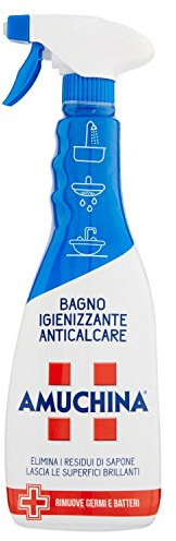 Amuchina Spray Bagno Igienizzante Anticalcare, 750ml