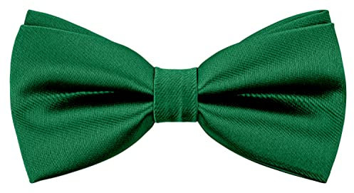 BomGuard Homme nœud papillon femme adolescent,vert