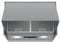 Bosch Home & Kitchen Appliances Bosch DEM66AC00B 60cm, Wall-mounted Integrated Cooker Hood - Silver