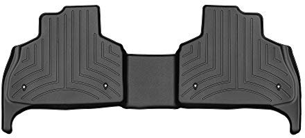 Passgenaue Fußmatten gummimatten passend für: BMW X5 G05 (Siehe Hinweise) 2018-19|Schwarz|2. Reihe Weathertech FloorLiner
