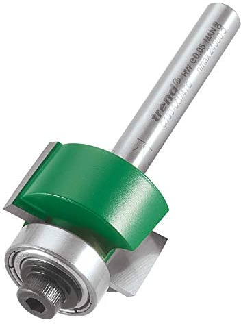 Trend C193AX1/4TC Fräsen-Bit, Schwarz