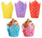 Muffinförmchen Papier,Binblin 200 PCS Muffin Papierförmchen,Tulpen Mini Muffins Papierförmchen,Muffinform Papier Fettdicht Papier Cupcake Wrapper für Hochzeit Geburtstag Party Babyparty