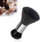 Balais à Cou coiffeur Brosse Plumeau Brosse à Cheveux,Balai de cou coiffeur pour Salon de Coiffure Nettoyage Coupe de Cheveux Plumeau(Noir)