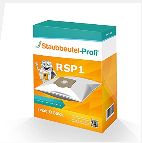 Staubsaugerbeutel RSP1 geeignet für Fakir premium S 200 (10 Staubbeutel)