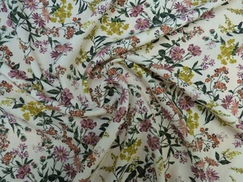 Tencel Rasenstoff mehrfarbig - Meterware