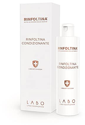 Labo Rinfoltina Haarspülung für sprödes Haar, flüssig, Nachshampoo, Volumizing Reconditioner, 200 ml