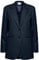 ICHI IHKATE SUS OVERSIZE BL Damen Blazer Longblazer Jacke Long-Blazer mit Knöpfen Stretch und Reverskragen, Größe:S, Farbe:Total Eclipse (194010)