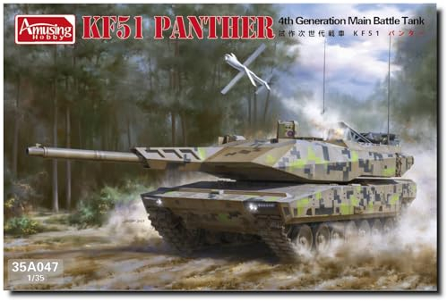 Amusing Hobby 35A047 KF51 Panther 4th Generation MBT Kampfpanzer Maßstab 1:35 Modellbau