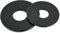 Qrity 20 Pezzi Rondelle Piatte, M5 Acciaio al Carbonio Rondella Metallo Distanziali, 5mm x 10mm Rondella di Tenuta Rotonda Distanziatore, Rondelle O Ring Nero, per La Riparazione e Costruzione