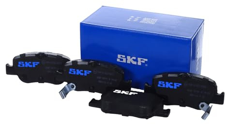 SKF Scheibenbremse Bremsbelag VKBP 90191 A-4er Set - Position Hinterachse Höhe 77 mm Länge 134 mm Breite 83 mm Dicke 16,5 mm - OE Qualität