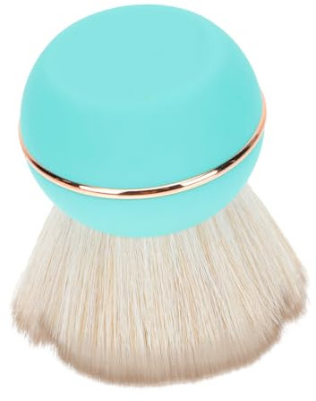 Angoily Portable Puderpinsel Mit Deckel Weiche Borsten Langlebiger Kosmetikpinsel Für Lose Puder Und Kompakt Und Reisefreundlich Praktisches Schminkzubehör Für Mädchen Und Frauen