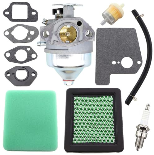 MCHNIC Vergaser mit Choke Modell für Honda GC160 GCV160 GC190 GCV190 GCV190A GCV190LA HRB217 HRX217 HRX217K1 HRX217K2 Rasenmäher Ersetzt 16100-Z0Y-813 16100-Z0Y-013