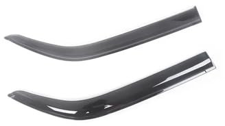 QUTALP For Audi, A3 8P 8V 2004-2019 Auto Side Window Wind Deflectors Visors Black Rain Guard Window Vent Shades Dark Smoke Ventvisor Car Wind Deflectors(For A3 (8P) 3-Doors)