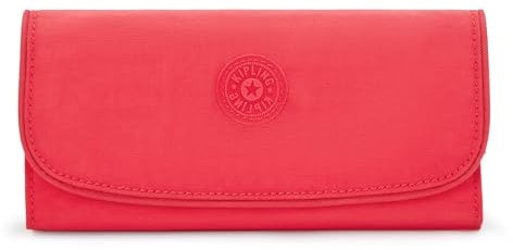Kipling Money Land Large Wallet, Escape Red (Red)