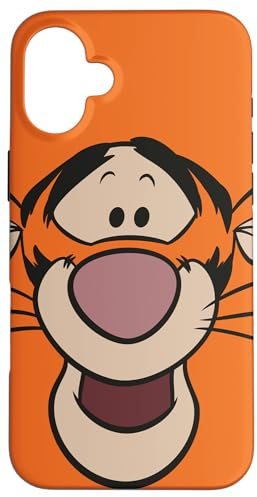 Disney Winnie the Pooh Tigger Face Case for iPhone 16 Plus