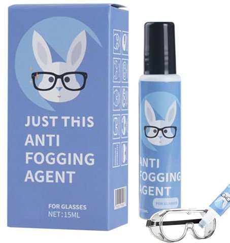 Schwimmbrillen-Reiniger, 15 ml, effektiver Linsenreiniger, Anti-Beschlag-Glasreiniger, beschlagfrei, sicheres professionelles Glasmittel für Brillen und Brillen