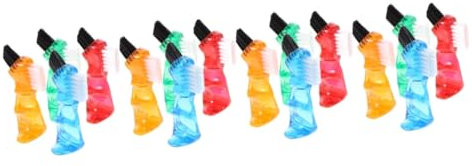 FRCOLOR 16stücke Doppelseitige Zahnbürsten Für Prothesen Vielseitige Reinigungsbürsten Für Teil Und Vollprothesen Leicht Und Handlich Für Tägliche Mundpflege