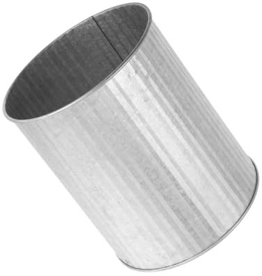 BESPORTBLE Maceta de Metal Vintage Decorativa con Forma de Cubo de Hojalata para Centros de Mesa de Jardinería