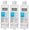 Correa 3 Pcs DA97-17376B Refrigerator Water Filter Refrigerator Filter Element 3 Layers of Effective Filtration