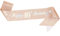 40th Birthday Decoration Sash for Women,Rose Gold Sash with White Happy Birthday Letters for Women Birthday Supplies (Rose Gold 40th)