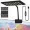Clip On Iluminación LED para acuario, luz LED para acuario, 14 W, iluminación LED para acuario, luz de espectro completo, iluminación LED para acuario, temporizador ajustable, para piscinas de peces