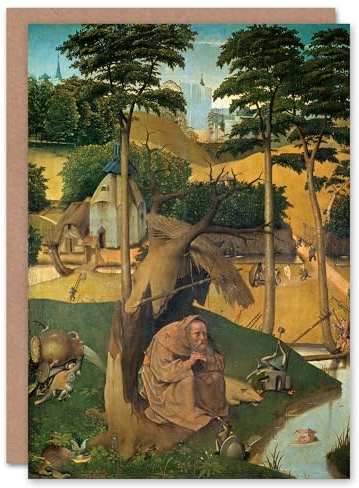 Artery8 Hieronymus Bosch Art Card Temptations of Saint Anthony